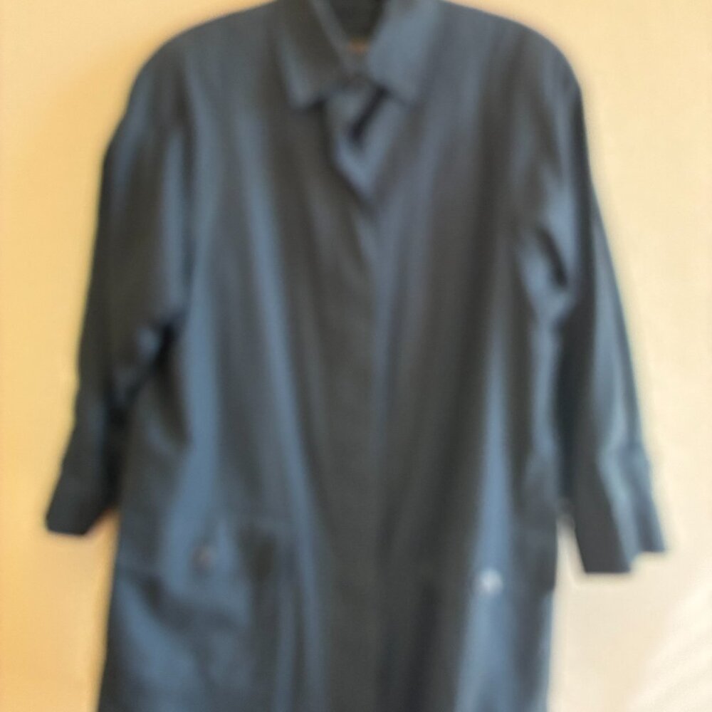 London Fog Hidden Button Trench Rain Coat – Size 6 Petite